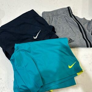 Men’s athletic shorts bundle - Nike and Adidas